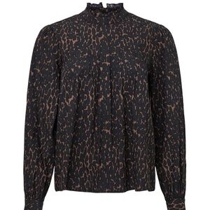Rails Ariana Leopard Print Top, S